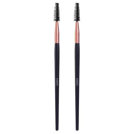 Buy Gary Statz Ergonomic Professional Makeup Mascara Brush - Combo Pack of 2 - Purplle