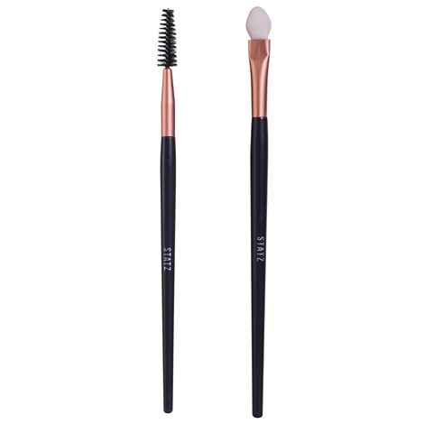 Buy Gary Statz Ergonomic Professional Mascara Brush & Eye Shadow Applicator - Combo Pack of 2 - Purplle