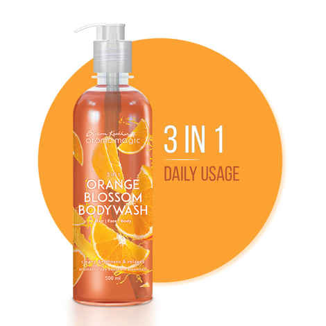 Buy Aroma Magic 3 In 1 Orange Blossom Body Wash (500 ml) - Purplle