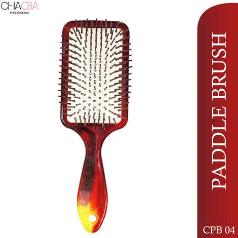 Buy Chaoba Paddle Brush Glossy Brown (CPB-04) - 1 Pc - Purplle