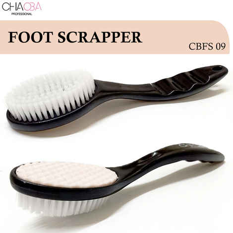 Buy Chaoba 2 in 1 paddle brush with foot scrubber (CBFS-09) - 1 Pc - Purplle
