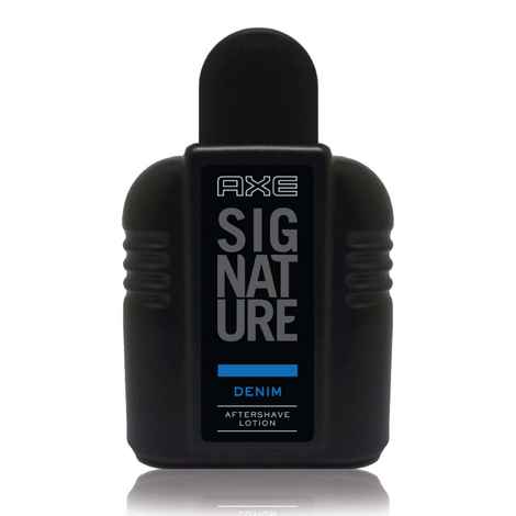 Buy Axe Signature Denim After Shave Lotion (100 ml) - Purplle