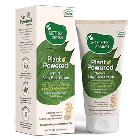 Buy Mother Sparsh Plant Powered Natural Baby face Cream, 50 gm - Purplle