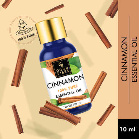 Buy Good Vibes 100% Pure Essential Oil - Cinnamon (10 ml) - Purplle