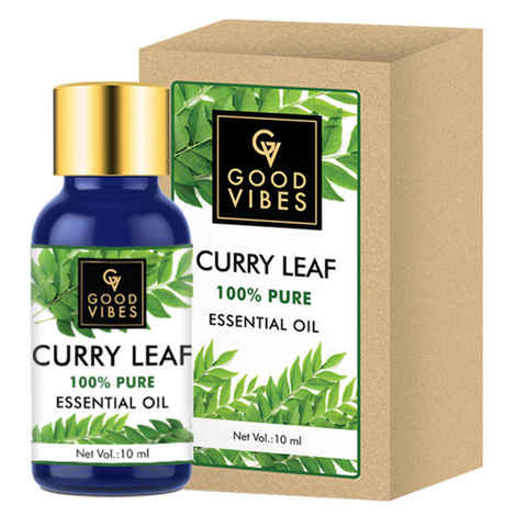 Buy Good Vibes 100% Pure Essential Oil - Curry Leaf (10 ml) - Purplle