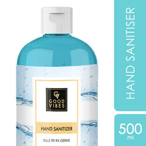 Buy Good Vibes 70% Alcohol Hand Sanitizer (500ml) - Purplle