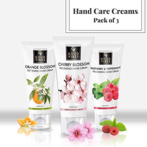 Buy Good Vibes Hand Care Creams - Pack of 3 - Purplle