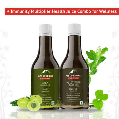 Buy Alps Goodness Immunity Multiplier Health Juice Combo for Wellness (Amla + Giloy Tulsi) - Purplle