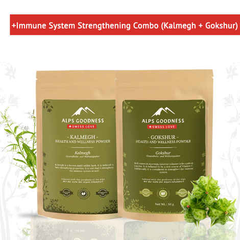 Buy Alps Goodness Immune System Strengthening Combo (Kalmegh + Gokshur) - Purplle