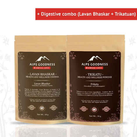 Buy Alps Goodness Digestion Improving Powders (Lavan Bhaskar + Trikatu) - Purplle