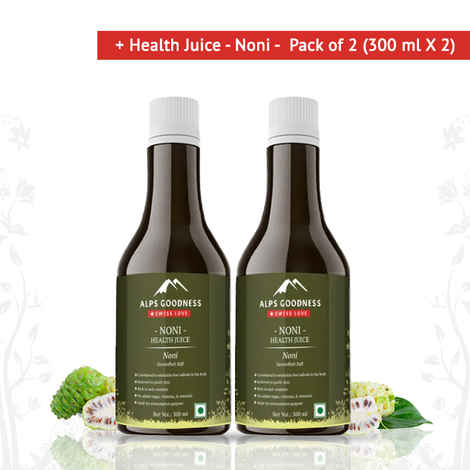 Buy Alps Goodness Health Juice - Noni - Pack of 2 (300 ml X 2) - Purplle