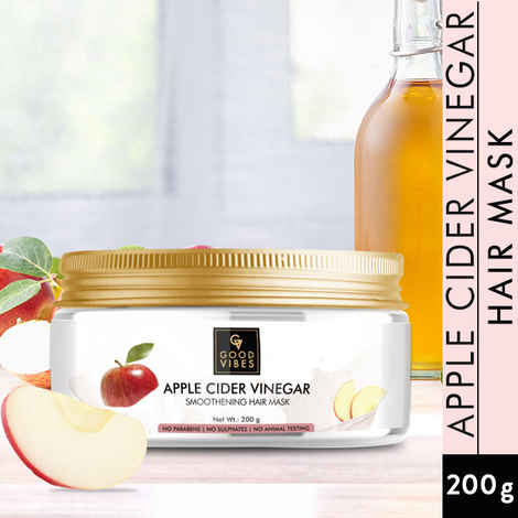 Buy Good Vibes Apple Cider Vinegar Hair Mask (200g) - Purplle
