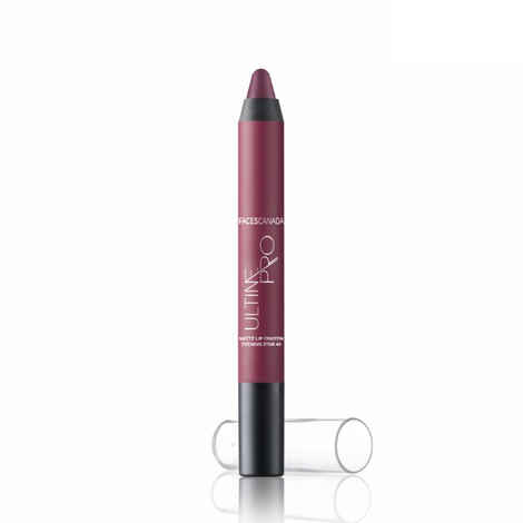 Buy Faces Canada Ultime Pro Matte Lip Crayon - Evening Star 40 (2.8 g) - Purplle