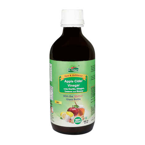Buy Dr. Patkar's Apple Cider Vinegar With Garlic, Ginger, Lemon And Honey (200 ml) - Purplle