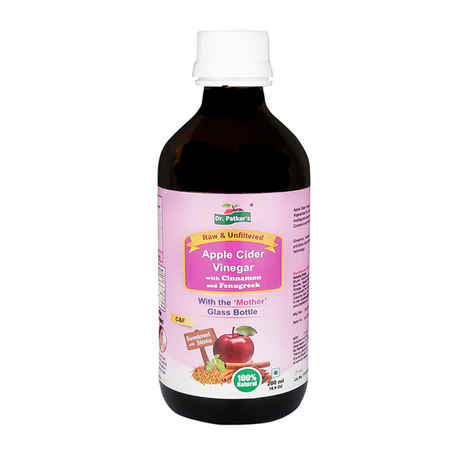 Buy Dr. Patkar's Apple Cider Vinegar with Cinnamon and Fenugreek (200 ml) - Purplle