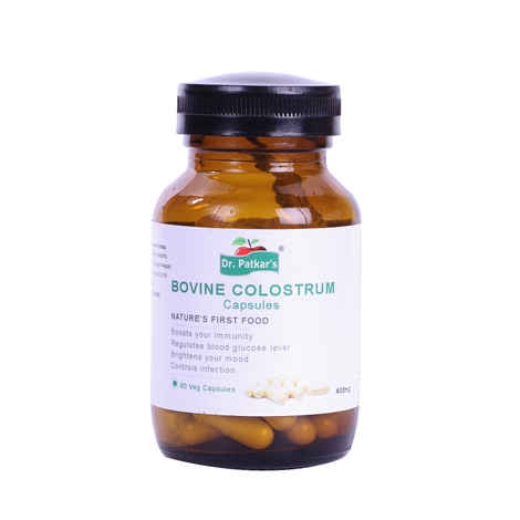 Buy Dr.Patkar's Bovine Colostrum 60 Capsules - Purplle