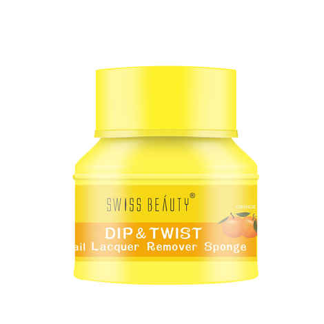 Swiss Beauty Dip & twist Nail Polish Remover - Orange (30 ml)