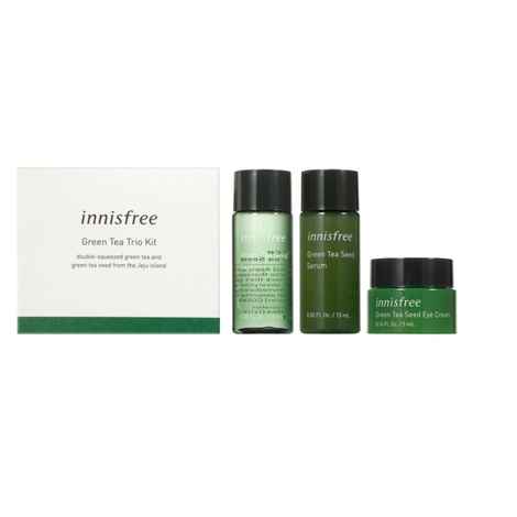 Innisfree Green Tea Trio Kit Combo of 3