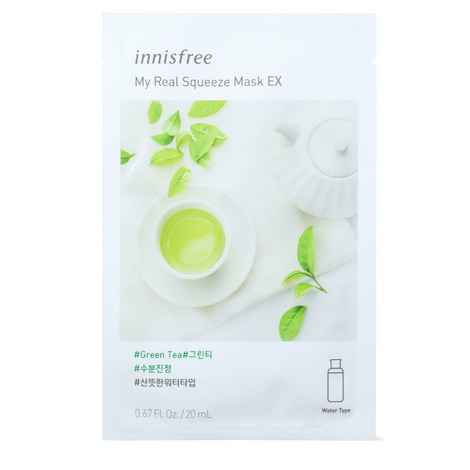 Innisfree My Real Squeeze Mask-Green Tea 20 ml