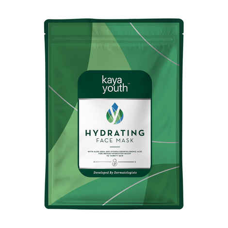 Buy Kaya Youth Hydro Replenish Hydrating Face Mask, With Aloe Vera, Cucumber & Hyaluronic Acid for Instantly Fresh, Hydrated Skin, Developed by Dermatologists, 15 min Magic Mask, 1 piece - Purplle