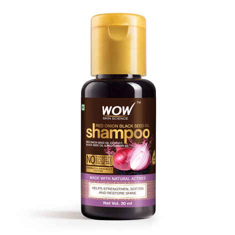 Buy WOW Skin Science Onion Shampoo (30 ml) - Purplle