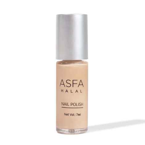 Buy Asfa Halal Hi Shine Nail Polish Light Hail 025 (7 ml) - Purplle