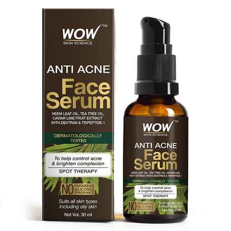 Buy WOW Skin Science Anti Acne Face Serum (30 ml) - Purplle