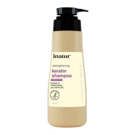 Buy Inatur Keratin Shampoo (350 ml) - Purplle