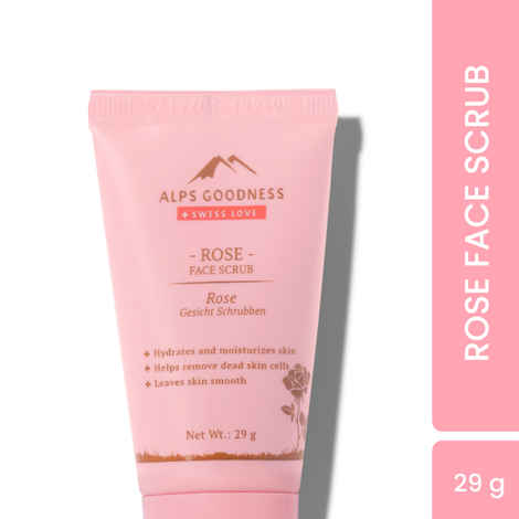 Buy Alps Goodness Rose Face Scrub (29 g) - Purplle