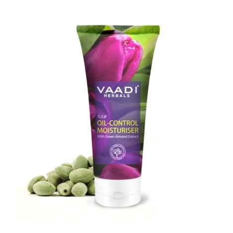 Buy Vaadi Herbals Tulip Oil Control Moisturizer With Green Almonds Extract (60 ml) - Purplle