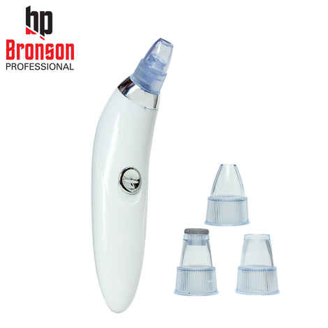 Buy Bronson Professional Blackhead Remover Dermasuction Machine Battery Operated With 4 Nozzles - 1 Pc - Purplle