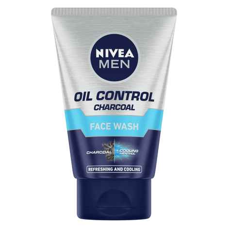 Buy NIVEA MEN Oil Control Charcoal Face Wash (100 ml) - Purplle