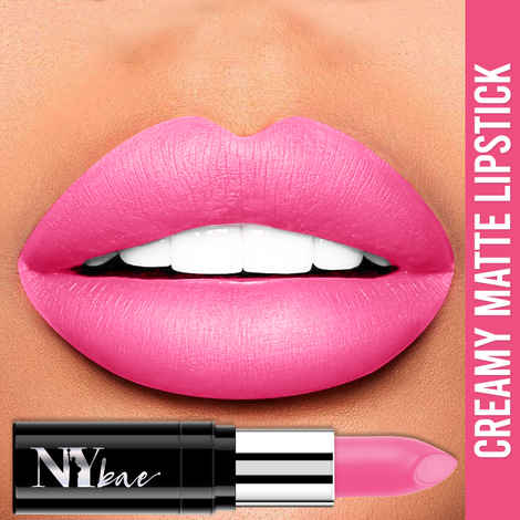 Buy NY Bae Lipstick  Creamy Matte  Pink - Meet me in Midtown 34 - Purplle