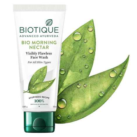 Buy Biotique Bio Morning Nectar Visibly Flawless Face Wash (100 ml) - Purplle