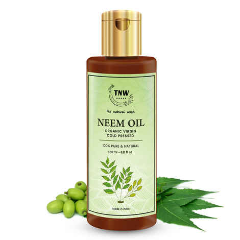 Buy TNW The Natural Wash Pure Cold Pressed Neem Oil for Skin and Hair (100 ml) - Purplle