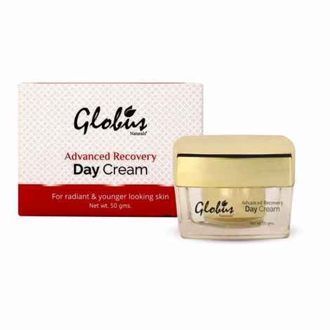 Buy Globus Naturals Advanced Recovery Day Cream | For Radiant & Younger Looking Skin |100% Natural | Paraben Free | SLS Free | Net Wt. (50 gm) - Purplle