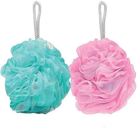 Buy Bronson Professional Mini Loofah Pack Of 2 ( Multi Color) - Purplle