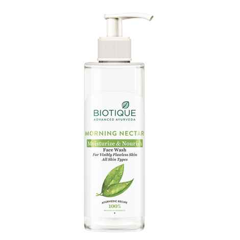 Buy Biotique Bio Morning Nectar Moisturizing Face Wash (200 ml) - Purplle