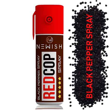 Buy Newish : Powerful Black Pepper Spray Self Defence for Women | Safety Spray | Night Safety (55 ml) - Purplle