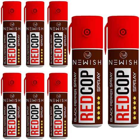 Buy Newish : Powerful Black Pepper Spray Self Defence for Women Pack of 8 (Each : 35 g/ 55 ml) - Purplle