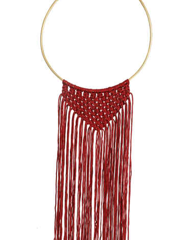 Buy Crunchy Fashion Gold-Plated Mehroom Color Long Nacklace-CFN0828 - Purplle