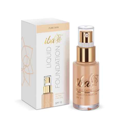 Iba Pure Skin Liquid Foundation - Golden Beige (30 ml)