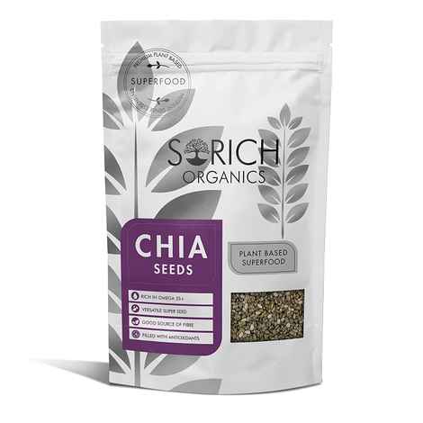 Buy Sorich Organics Raw Chia Seeds - 250 Gm - Purplle