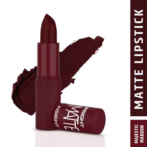 Buy Insight Matte Lipstick (L-21)-A23-Majestic Maroon (4.2 Gm) - Purplle