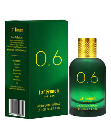 Buy LA' French 0.6 Perfume By La' French, Eau De Parfum (100 ml) - Ideal For Men - Purplle