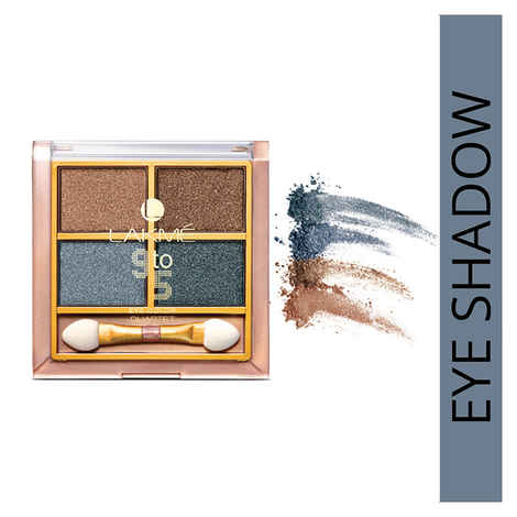 Buy Lakme 9 To 5 Eye Quartet Eyeshadow - Smokey Glam (7 g) - Purplle