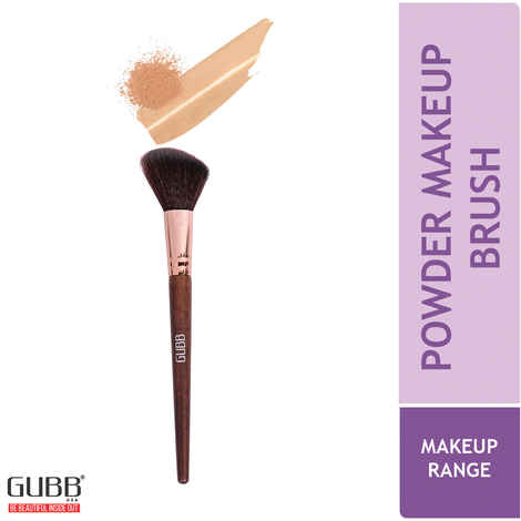 Buy GUBB Powder Brush for Makeup Application 1 Pc - Purplle
