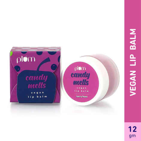 Buy Plum Candy Melts Vegan Lip Balm | Berry Feast (12 gm) - Purplle