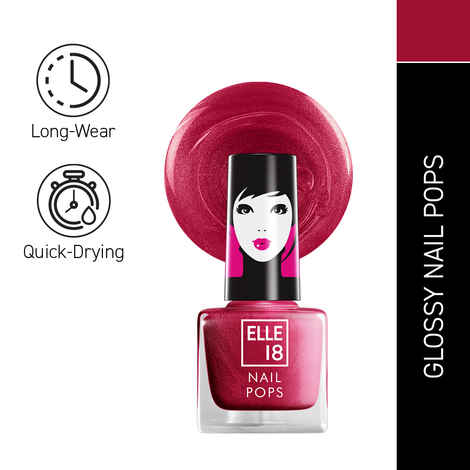 Buy Elle18 Nail Pops Nail Color- Shade 24 (5 ml) - Purplle