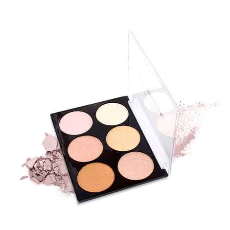 Buy Miss Rose 6 Color Shimmery Highlighter 7003-025 02 - Purplle